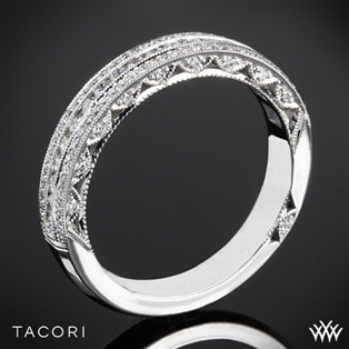 Tacori HT2513RDB Classic Crescent Pave-Set Diamond Wedding Ring