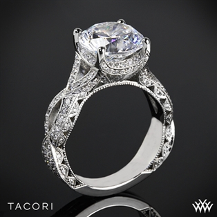 Tacori HT2606RD RoyalT Curved Diamond Engagement Ring