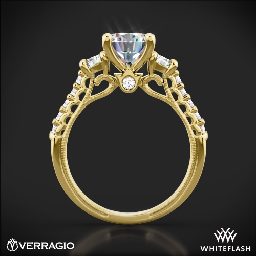Verragio 905R6 3 Stone Diamond Engagement Ring 3676