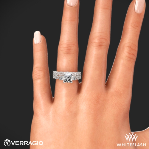 Verragio INS-7074P Braided Three Stone 
