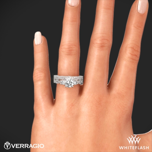 Verragio Ins 7074r Braided Three Stone Wedding Set 4776 Verragio Ins 7074r Braided Three Stone Wedding Set 7