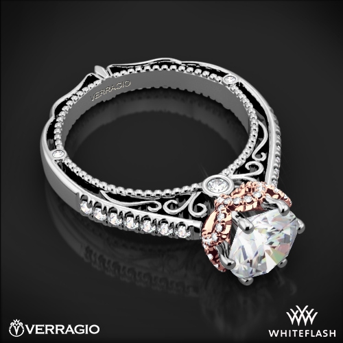 Verragio AFN-5052-4 6 Prong Crown Diamond Engagement Ring | 3170