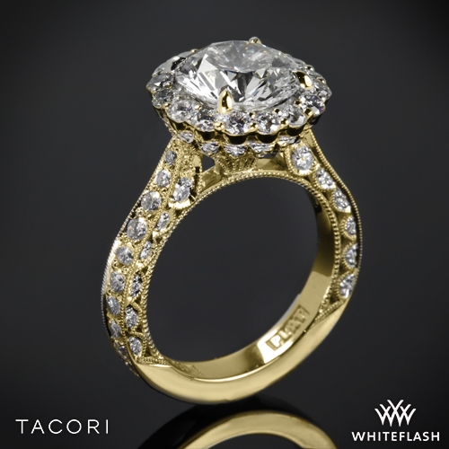 Tacori RoyalT Eternity Bloom Diamond Engagement Ring 3384