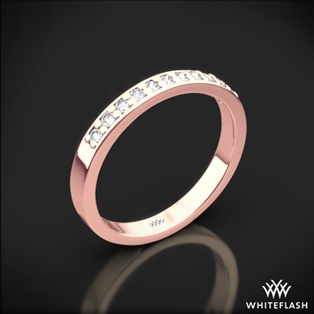 Flush-Fit Diamond Wedding Ring