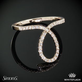 Simon G. LP2314-A Midi Diamond Right Hand Ring