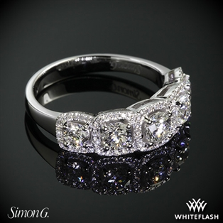 Simon G. MR2630 Caviar Right Hand Ring