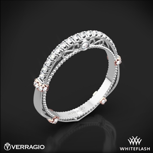 Verragio Parisian CL-DL-124W Rounded Shared-Prong Diamond Wedding Ring