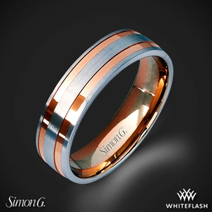 Simon G. LG104 Men's Wedding Ring