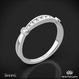 Simon G. MR1546-D Delicate Diamond Wedding Ring