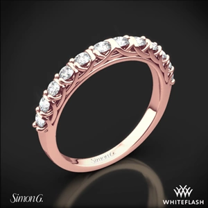 Simon G. MR2492 Caviar Diamond Wedding Ring