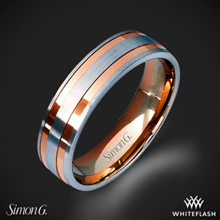 Simon G. LG104 Men's Wedding Ring