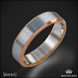 Simon G. LG108 Men's Wedding Ring