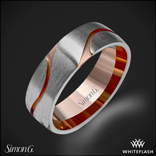 Simon G. LG133 Men's Wedding Ring
