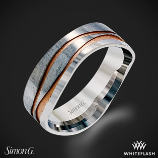 Simon G. MR2656 Men's Wedding Ring