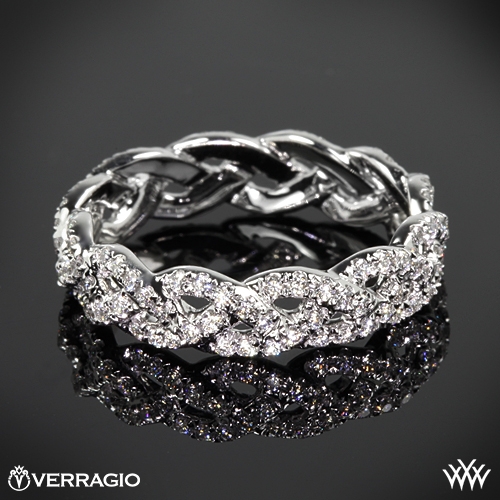Verragio Eternal Braid Diamond Wedding Ring 3189