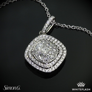 Simon G. MP1797 Simon Set Diamond Pendant