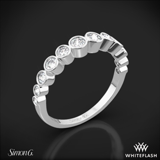 Simon G. MR2692 Caviar Diamond Wedding Ring