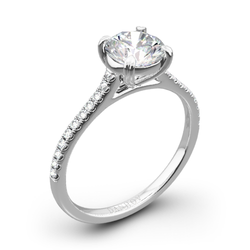 Danhov CL138 Classico Single Shank Diamond Engagement Ring