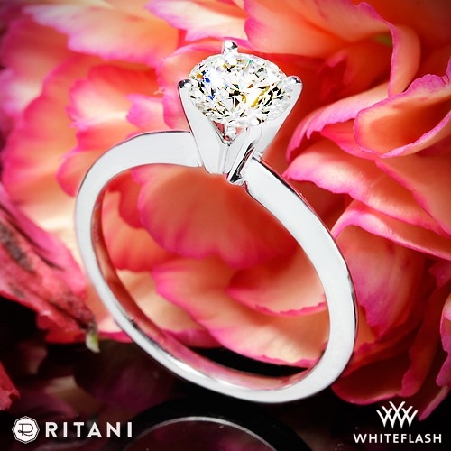 Ritani 1RZ7286 Solitaire Engagement Ring