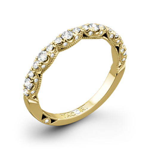 Tacori HT2558B12 Petite Crescent Diamond Wedding Ring