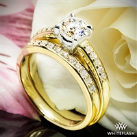 Flush-Fit Diamond Wedding Set