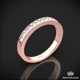 Bead-Set Diamond Wedding Ring