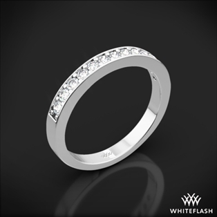 Bead-Set Diamond Wedding Ring