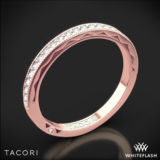 Tacori 2649-15B12 Sculpted Crescent Diamond Wedding Ring