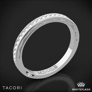 Tacori 2649-15B12 Sculpted Crescent Diamond Wedding Ring