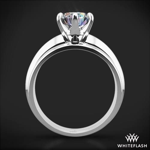 Classic KnifeEdge Solitaire Wedding Set 4673