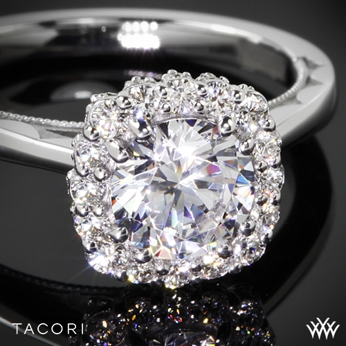 Tacori 55-2CU 65 Full Bloom Cushion Halo Solitair | 3268