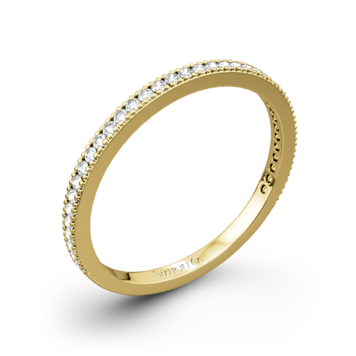 Simon G. PR108 Classic Romance Diamond Wedding Ring