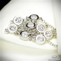 Whiteflash by the Yard Diamond Bracelet