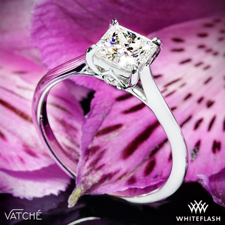 Vatche 1505 Inara Solitaire Engagement Ring for Princess