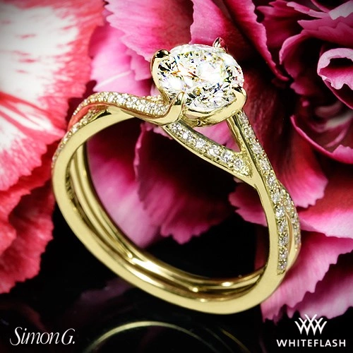 Simon G. MR1394 Fabled Diamond Engagement Ring