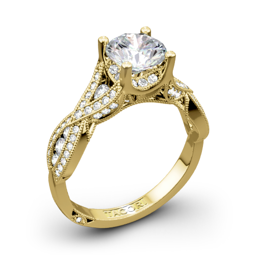 Tacori 2647RD Ribbon Diamond Engagement Ring