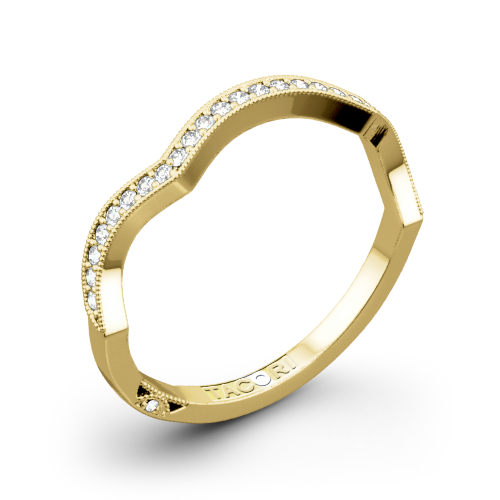 Tacori 2647SMB Ribbon Diamond Wedding Ring