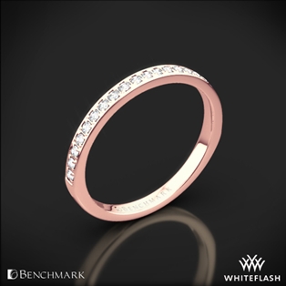 Benchmark Small Pave Diamond Wedding Ring