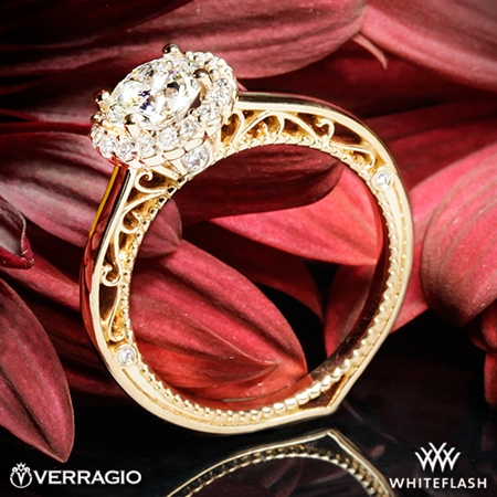 Verragio Venetian Centro AFN-5019R-1 Halo Engagement Ring