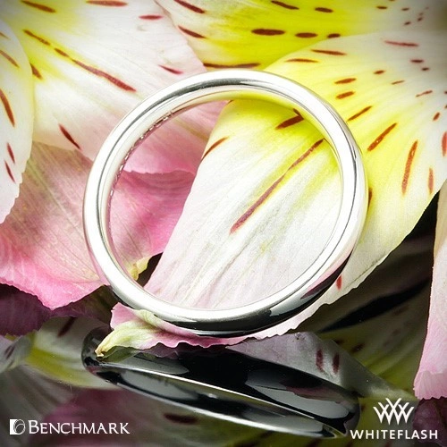 3mm Platinum Benchmark Comfort Fit Wedding Ring