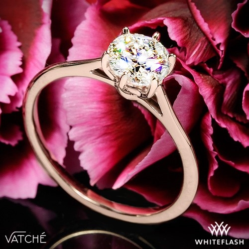 Vatche 1513 Felicity Solitaire Engagement Ring