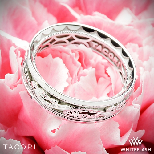 Tacori 104-6 Sculpted Crescent Eternity Wedding Ring