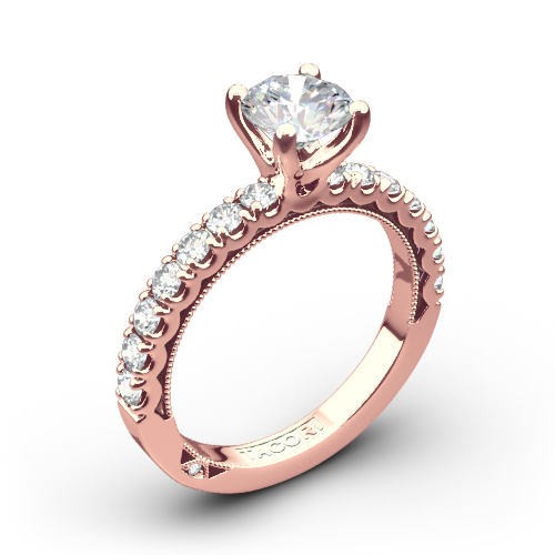 Tacori 33-2RD Clean Crescent Diamond Engagement Ring