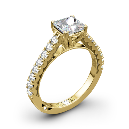 Tacori 35-2PR Clean Crescent Diamond Engagement Ring