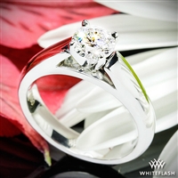 Cathedral Solitaire Engagement Ring
