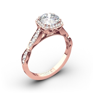 Tacori 39-2CU Sculpted Crescent Diamond Engagement Ring