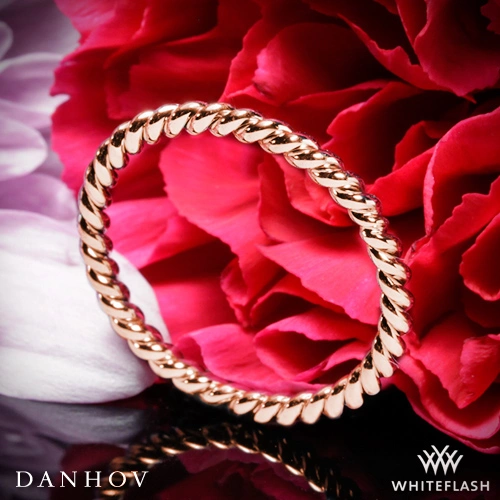 Danhov ZB100 Eleganza Braided Wedding Ring