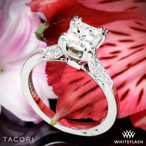 Tacori 2586RD Simply Tacori Pave Diamond Engagement Ring