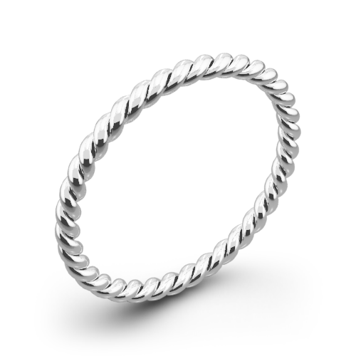 Danhov ZB100 Eleganza Braided Wedding Ring