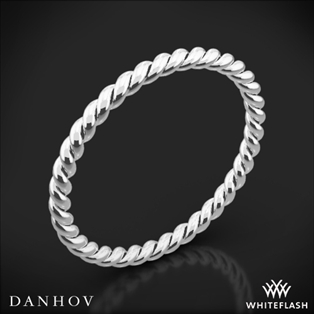 Danhov ZB100 Eleganza Braided Wedding Ring